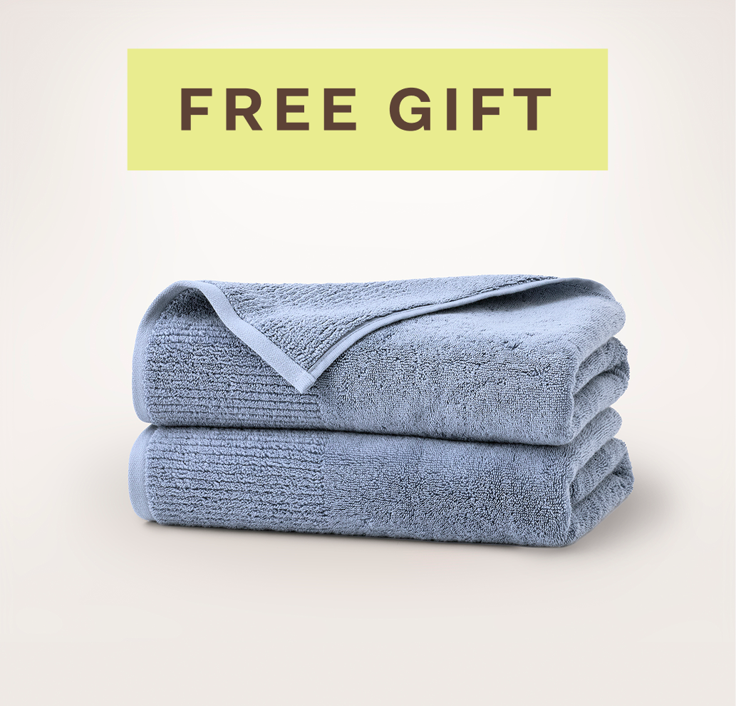 FREE Travel Kit or 2 Turkish Plush Bath Towels - Bay
